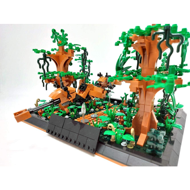 Modbrix Jagdszene auf Endor