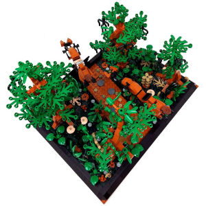 Modbrix Jagdszene auf Endor