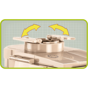 Cobi 2546 DAK Panzerkampfwagen IV Ausf.G DAK