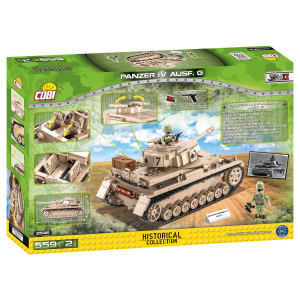 Cobi 2546 DAK Panzerkampfwagen IV Ausf.G DAK