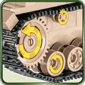 Cobi 2546 DAK Panzerkampfwagen IV Ausf.G DAK