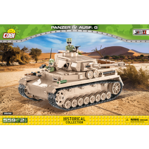 Cobi 2546 DAK Panzerkampfwagen IV Ausf.G DAK