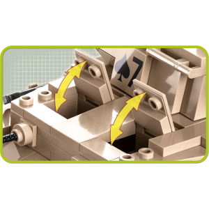 Cobi 2546 DAK Panzerkampfwagen IV Ausf.G DAK