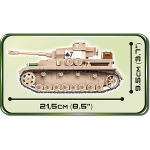 Cobi 2546 DAK Panzerkampfwagen IV Ausf.G DAK