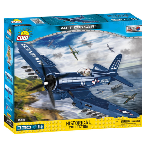 Cobi 2415 Vought AU-1 Corsair - Pad Printed -