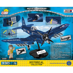 Cobi 2415 Vought AU-1 Corsair - Pad Printed -