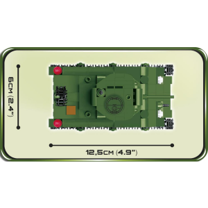 COBI 2708 Sherman M4A1  1:48 - pad printed -