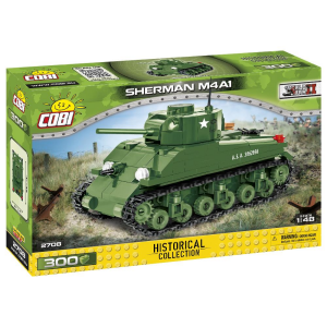 COBI 2708 Sherman M4A1  1:48 - pad printed -