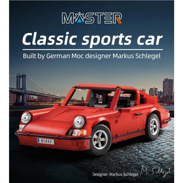 CaDA MASTER C61045W Classic Sports Car 1:12.5