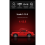 CaDA MASTER C61045W Classic Sports Car 1:12.5