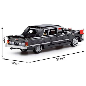 Sembo 705920 Bejing Auto Museum schwarzer Hongqi L5 mit Pull Back Funktion