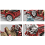 Sembo 701650 rotes Oldtimer Cabrio