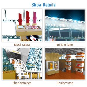 Sembo 601099 Singapore LV Flagship Store Street Scene inkl. LED-Beleuchtung