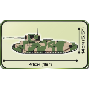 Cobi 2544 COBI 2544 British TOG II SHT Super Heavy Tank - Pad Printed-