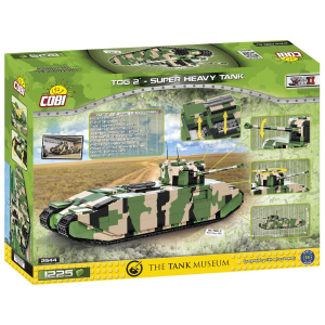 Cobi 2544 COBI 2544 British TOG II SHT Super Heavy Tank - Pad Printed-