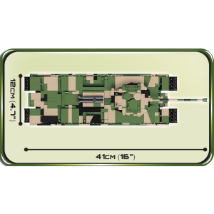 Cobi 2544 COBI 2544 British TOG II SHT Super Heavy Tank - Pad Printed-