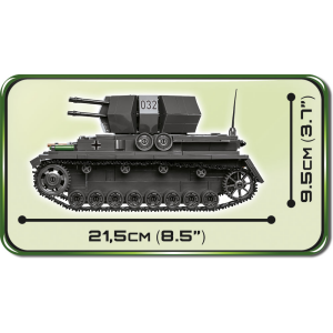 Cobi 2548 Flakpanzer IV Wirbelwind