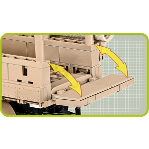 Cobi 2254 DAK OPEL BLITZ 3600 (Historical Collection WWII) New Version