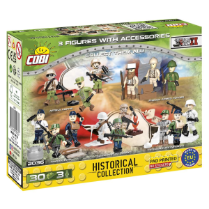 Cobi 2036  British Special Air Service Soldaten-Figuren...