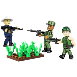 Cobi 2047 Vietnam War Soldaten-Figuren mit Zubehör...