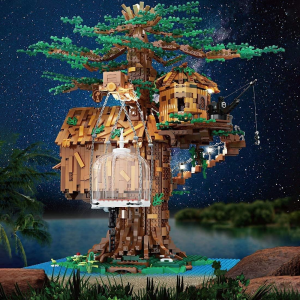 Mould King 16033 Treehouse Baumhaus mit Beleuchtung