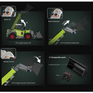 CaDA MASTER C61051 Teleskoplader 1:17