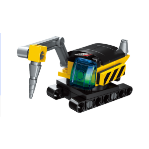 Qman 1806 Trans Collector Heavy Transporter: kleine Bau-Fahrzeuge 8 in 1