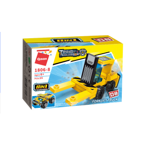 Qman 1806 Trans Collector Heavy Transporter: kleine Bau-Fahrzeuge 8 in 1