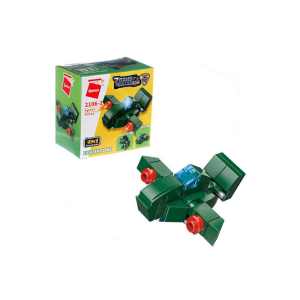 Qman 2106 Trans-Collector 10 Mini-Sets je 3 in 1 Fahrzeuge Mitgebsel