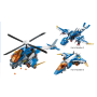 Qman 42103 Trans-Combo Sky Overload 3 in 1  Helikopter - Drache - Düsenjet