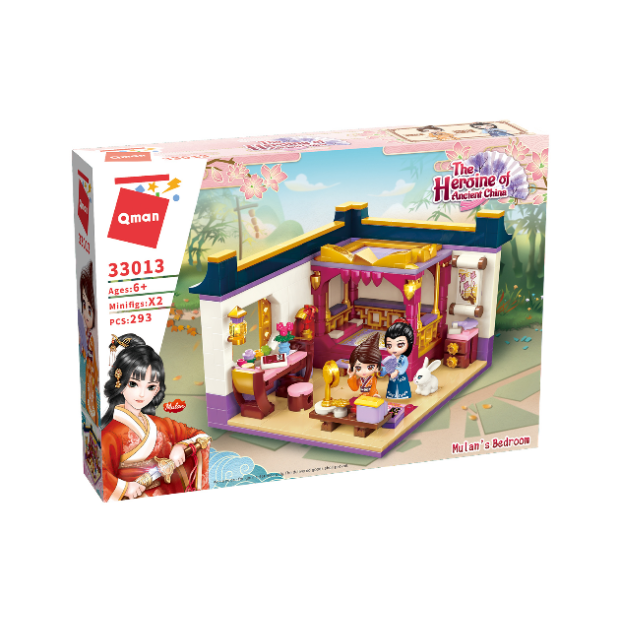Qman 33013 Mulans Schlafzimmer