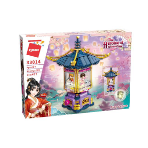 Qman 33014 Mulan Laterne mit Leuchtbricks