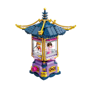 Qman 33014 Mulan Laterne mit Leuchtbricks
