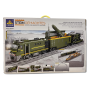 Kazi KY98252 Military missile carrier Train mit Waggon und Schienenkreis