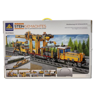 Kazi KY98253 Assembly Train - Gleisbaumaschine mit Waggon und Schienenkreis