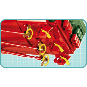 Cobi 4825 Patrol Torpedo Boat PT109  Pad printed - no Stickers