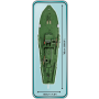 Cobi 4825 Patrol Torpedo Boat PT109  Pad printed - no Stickers