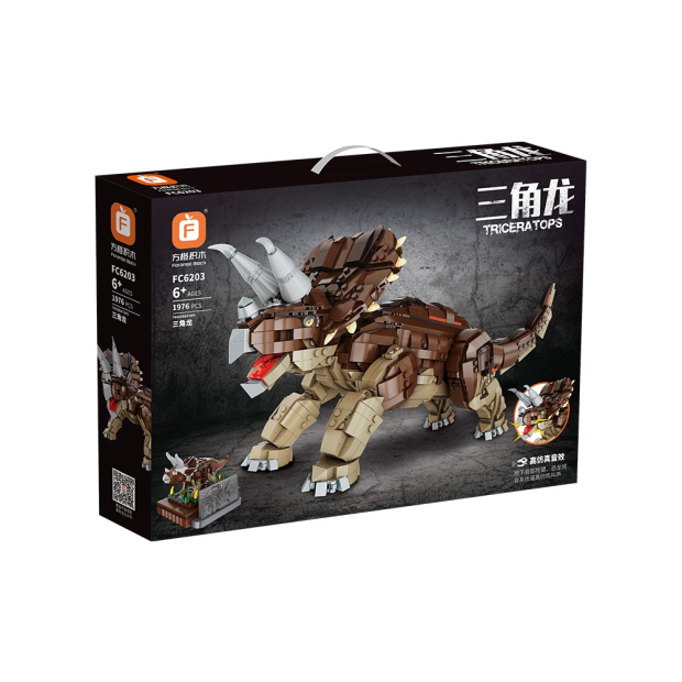 Forange FC6203 Dinosaurier Triceratops