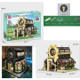 Mould King 16042 Islet Pub &  Restaurant MOC mit Beleuchtung