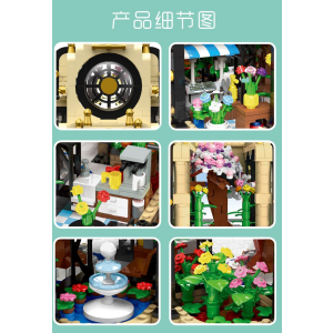 Mould King 16019 Botanical Garden - Botanischer Garten mit Beleuchtung