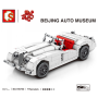 Sembo 705750 Beijing Auto Museum Classic Car Oldtimer weiß
