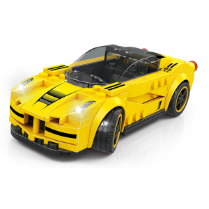 Wange 2871 SuperChampions Yellow Supercar