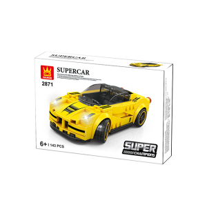 Wange 2871 SuperChampions Yellow Supercar