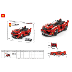 Wange 2876 SuperChampions Red-black Supercar