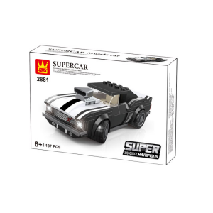 Wange 2881 SuperChampions Black&White Supercar
