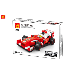 Wange 2882 SuperChampions roter Rennwagen