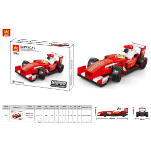 Wange 2882 SuperChampions roter Rennwagen