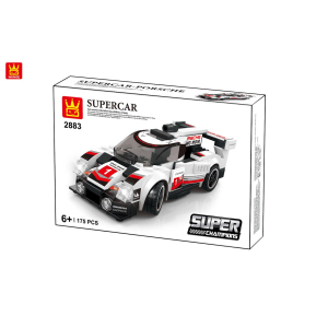 Wange 2883 SuperChampions weißer Rennwagen