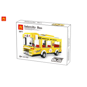 Wange 3971 Gelber Intercity-Bus