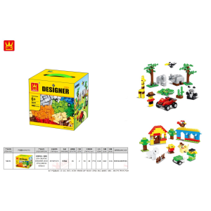 Wange 58231 Designer Bausteine-Box mit 625 Teilen